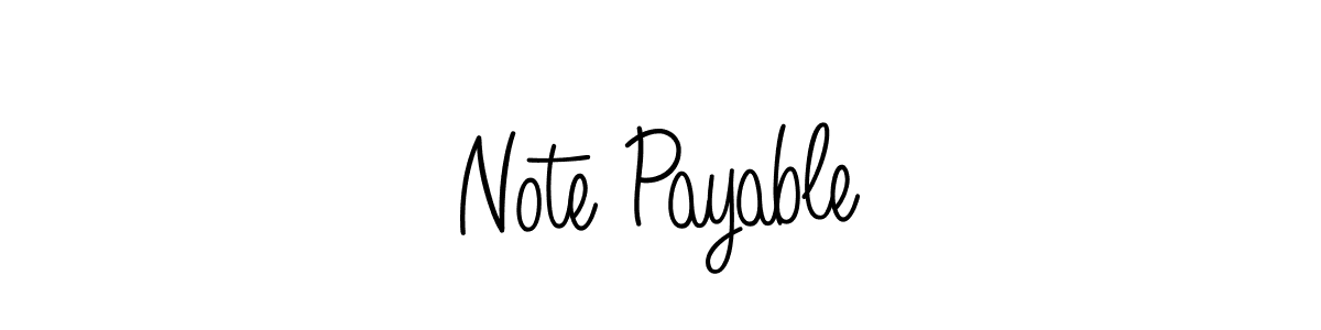 Similarly Angelique-Rose-font-FFP is the best handwritten signature design. Signature creator online .You can use it as an online autograph creator for name Note Payable. Note Payable signature style 5 images and pictures png