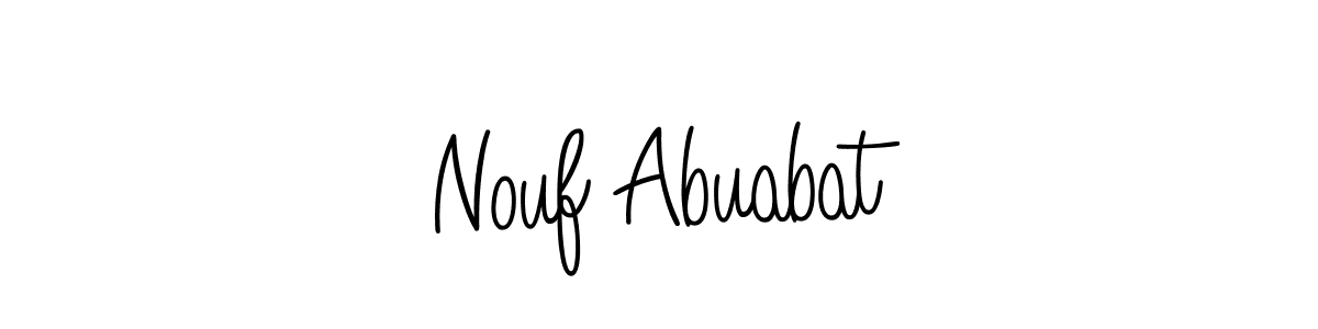 See photos of Nouf Abuabat official signature by Spectra . Check more albums & portfolios. Read reviews & check more about Angelique-Rose-font-FFP font. Nouf Abuabat signature style 5 images and pictures png