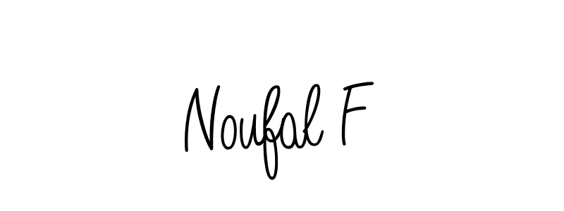 Once you've used our free online signature maker to create your best signature Angelique-Rose-font-FFP style, it's time to enjoy all of the benefits that Noufal F name signing documents. Noufal F signature style 5 images and pictures png