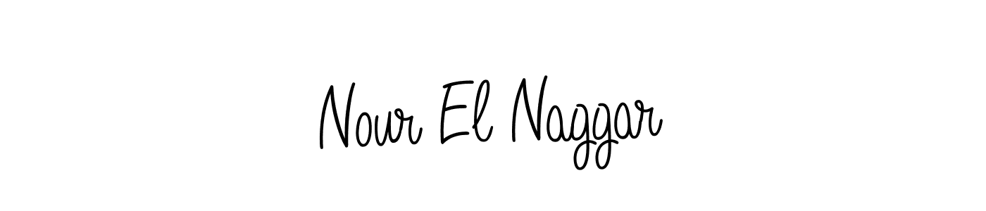 How to Draw Nour El Naggar signature style? Angelique-Rose-font-FFP is a latest design signature styles for name Nour El Naggar. Nour El Naggar signature style 5 images and pictures png