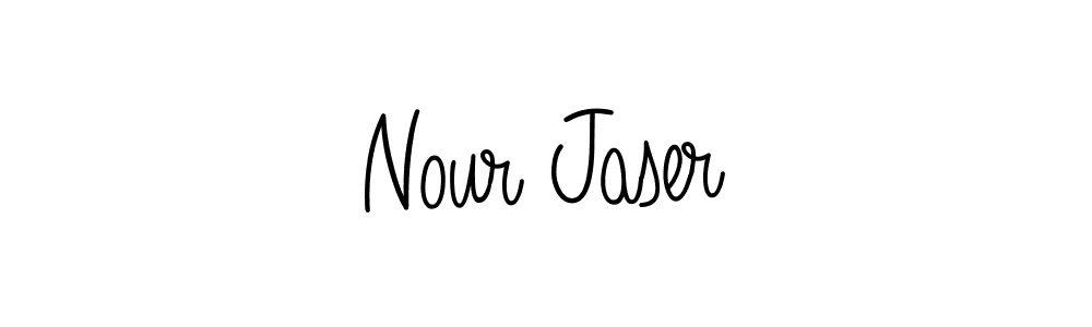 Make a short Nour Jaser signature style. Manage your documents anywhere anytime using Angelique-Rose-font-FFP. Create and add eSignatures, submit forms, share and send files easily. Nour Jaser signature style 5 images and pictures png