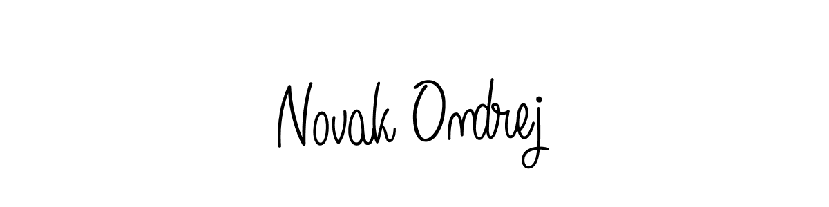 Make a beautiful signature design for name Novak Ondrej. Use this online signature maker to create a handwritten signature for free. Novak Ondrej signature style 5 images and pictures png