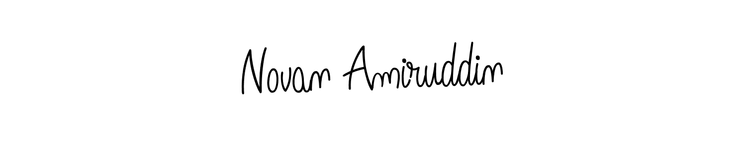 Also You can easily find your signature by using the search form. We will create Novan Amiruddin name handwritten signature images for you free of cost using Angelique-Rose-font-FFP sign style. Novan Amiruddin signature style 5 images and pictures png