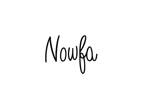 How to Draw Nowfa signature style? Angelique-Rose-font-FFP is a latest design signature styles for name Nowfa. Nowfa signature style 5 images and pictures png