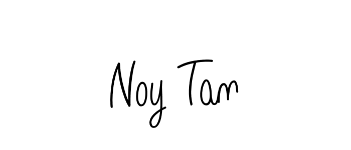 You should practise on your own different ways (Angelique-Rose-font-FFP) to write your name (Noy Tan) in signature. don't let someone else do it for you. Noy Tan signature style 5 images and pictures png