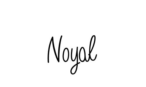 How to Draw Noyal signature style? Angelique-Rose-font-FFP is a latest design signature styles for name Noyal. Noyal signature style 5 images and pictures png