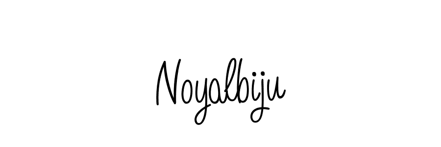 How to Draw Noyalbiju signature style? Angelique-Rose-font-FFP is a latest design signature styles for name Noyalbiju. Noyalbiju signature style 5 images and pictures png