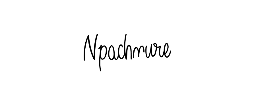 Also we have Npachnure name is the best signature style. Create professional handwritten signature collection using Angelique-Rose-font-FFP autograph style. Npachnure signature style 5 images and pictures png