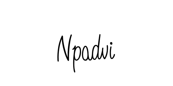 Similarly Angelique-Rose-font-FFP is the best handwritten signature design. Signature creator online .You can use it as an online autograph creator for name Npadvi. Npadvi signature style 5 images and pictures png