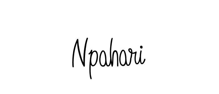 Also we have Npahari name is the best signature style. Create professional handwritten signature collection using Angelique-Rose-font-FFP autograph style. Npahari signature style 5 images and pictures png