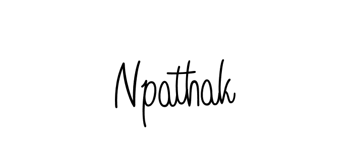 Angelique-Rose-font-FFP is a professional signature style that is perfect for those who want to add a touch of class to their signature. It is also a great choice for those who want to make their signature more unique. Get Npathak name to fancy signature for free. Npathak signature style 5 images and pictures png
