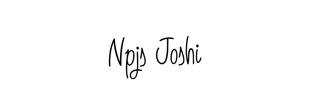 Make a beautiful signature design for name Npjs Joshi. Use this online signature maker to create a handwritten signature for free. Npjs Joshi signature style 5 images and pictures png
