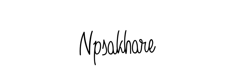 Once you've used our free online signature maker to create your best signature Angelique-Rose-font-FFP style, it's time to enjoy all of the benefits that Npsakhare name signing documents. Npsakhare signature style 5 images and pictures png