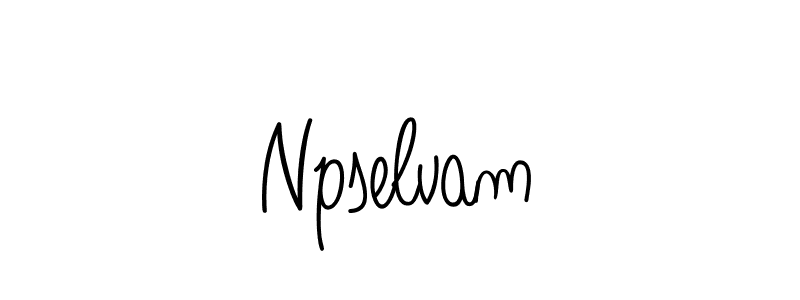 Angelique-Rose-font-FFP is a professional signature style that is perfect for those who want to add a touch of class to their signature. It is also a great choice for those who want to make their signature more unique. Get Npselvam name to fancy signature for free. Npselvam signature style 5 images and pictures png