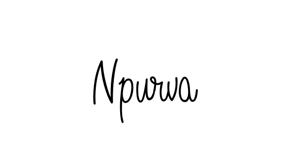 Check out images of Autograph of Npurva name. Actor Npurva Signature Style. Angelique-Rose-font-FFP is a professional sign style online. Npurva signature style 5 images and pictures png