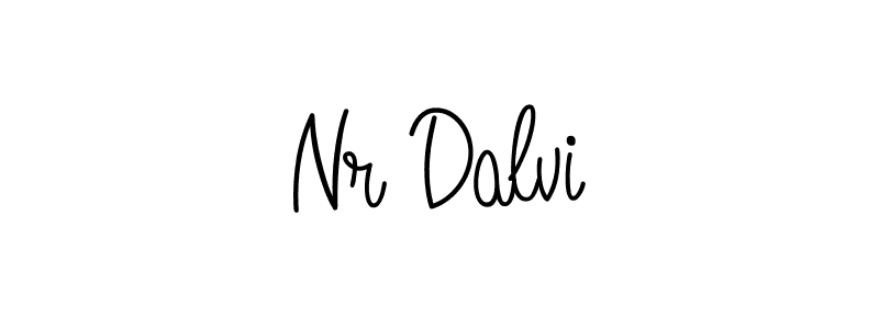 Make a beautiful signature design for name Nr Dalvi. Use this online signature maker to create a handwritten signature for free. Nr Dalvi signature style 5 images and pictures png