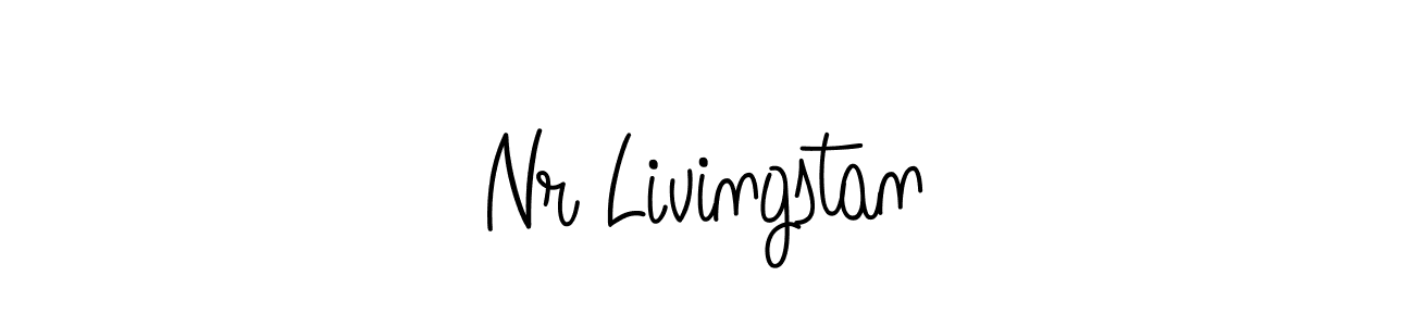 Once you've used our free online signature maker to create your best signature Angelique-Rose-font-FFP style, it's time to enjoy all of the benefits that Nr Livingstan name signing documents. Nr Livingstan signature style 5 images and pictures png