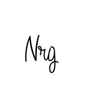 Nrg stylish signature style. Best Handwritten Sign (Angelique-Rose-font-FFP) for my name. Handwritten Signature Collection Ideas for my name Nrg. Nrg signature style 5 images and pictures png
