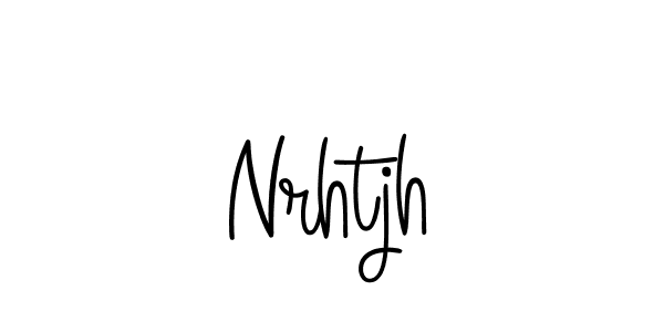 Create a beautiful signature design for name Nrhtjh. With this signature (Angelique-Rose-font-FFP) fonts, you can make a handwritten signature for free. Nrhtjh signature style 5 images and pictures png