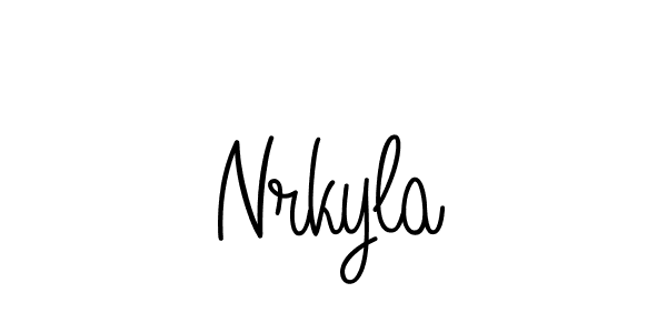 Check out images of Autograph of Nrkyla name. Actor Nrkyla Signature Style. Angelique-Rose-font-FFP is a professional sign style online. Nrkyla signature style 5 images and pictures png