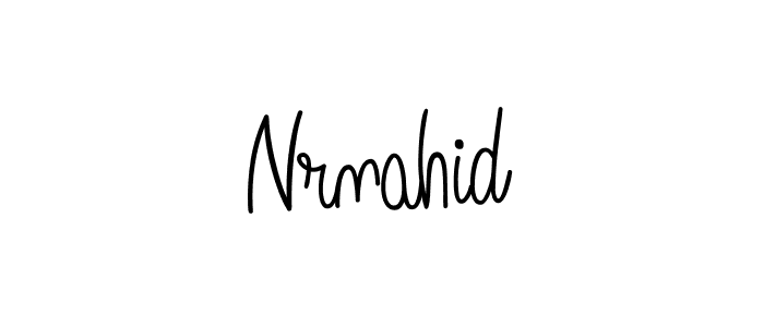 Check out images of Autograph of Nrnahid name. Actor Nrnahid Signature Style. Angelique-Rose-font-FFP is a professional sign style online. Nrnahid signature style 5 images and pictures png