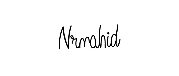 Check out images of Autograph of Nrnahid name. Actor Nrnahid Signature Style. Angelique-Rose-font-FFP is a professional sign style online. Nrnahid signature style 5 images and pictures png