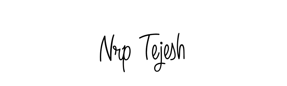 It looks lik you need a new signature style for name Nrp Tejesh. Design unique handwritten (Angelique-Rose-font-FFP) signature with our free signature maker in just a few clicks. Nrp Tejesh signature style 5 images and pictures png