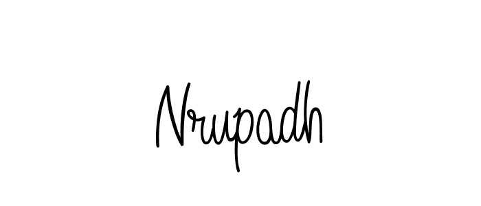 Best and Professional Signature Style for Nrupadh. Angelique-Rose-font-FFP Best Signature Style Collection. Nrupadh signature style 5 images and pictures png