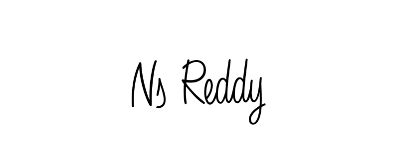 Make a beautiful signature design for name Ns Reddy. Use this online signature maker to create a handwritten signature for free. Ns Reddy signature style 5 images and pictures png