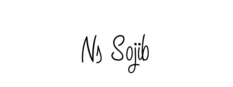 Similarly Angelique-Rose-font-FFP is the best handwritten signature design. Signature creator online .You can use it as an online autograph creator for name Ns Sojib. Ns Sojib signature style 5 images and pictures png