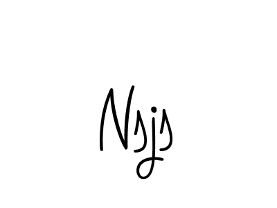 This is the best signature style for the Nsjs name. Also you like these signature font (Angelique-Rose-font-FFP). Mix name signature. Nsjs signature style 5 images and pictures png