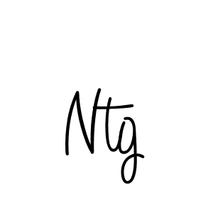 Make a beautiful signature design for name Ntg. With this signature (Angelique-Rose-font-FFP) style, you can create a handwritten signature for free. Ntg signature style 5 images and pictures png