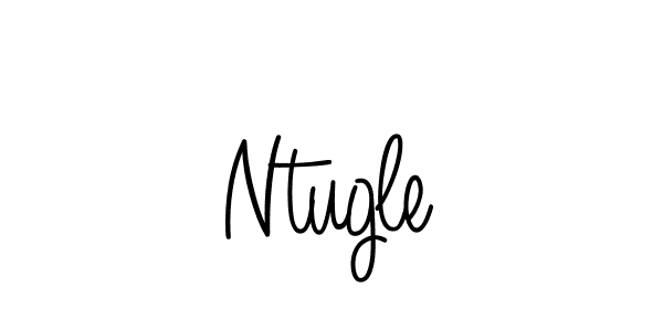 Use a signature maker to create a handwritten signature online. With this signature software, you can design (Angelique-Rose-font-FFP) your own signature for name Ntugle. Ntugle signature style 5 images and pictures png