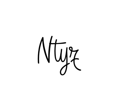 Ntyz stylish signature style. Best Handwritten Sign (Angelique-Rose-font-FFP) for my name. Handwritten Signature Collection Ideas for my name Ntyz. Ntyz signature style 5 images and pictures png