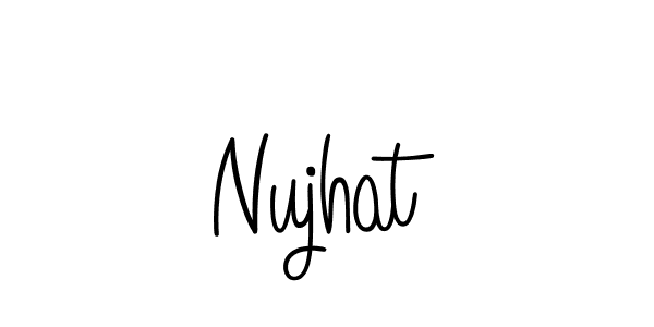 How to Draw Nujhat signature style? Angelique-Rose-font-FFP is a latest design signature styles for name Nujhat. Nujhat signature style 5 images and pictures png