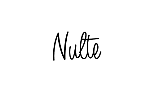 Make a beautiful signature design for name Nulte. Use this online signature maker to create a handwritten signature for free. Nulte signature style 5 images and pictures png