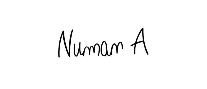 Once you've used our free online signature maker to create your best signature Angelique-Rose-font-FFP style, it's time to enjoy all of the benefits that Numan A name signing documents. Numan A signature style 5 images and pictures png