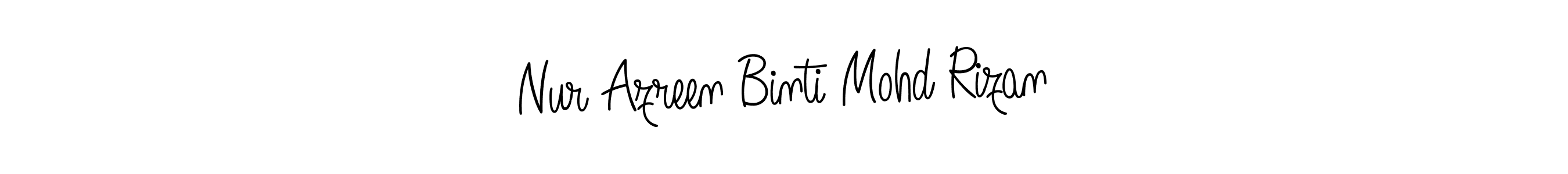 Here are the top 10 professional signature styles for the name Nur Azreen Binti Mohd Rizan. These are the best autograph styles you can use for your name. Nur Azreen Binti Mohd Rizan signature style 5 images and pictures png