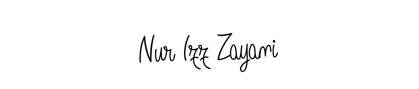 Check out images of Autograph of Nur Izz Zayani name. Actor Nur Izz Zayani Signature Style. Angelique-Rose-font-FFP is a professional sign style online. Nur Izz Zayani signature style 5 images and pictures png