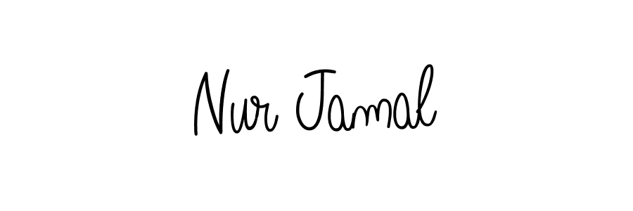 It looks lik you need a new signature style for name Nur Jamal. Design unique handwritten (Angelique-Rose-font-FFP) signature with our free signature maker in just a few clicks. Nur Jamal signature style 5 images and pictures png