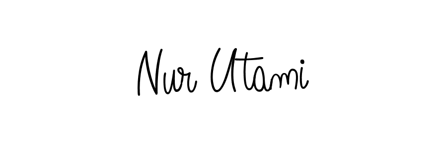 Make a beautiful signature design for name Nur Utami. Use this online signature maker to create a handwritten signature for free. Nur Utami signature style 5 images and pictures png