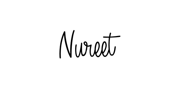 Make a short Nureet signature style. Manage your documents anywhere anytime using Angelique-Rose-font-FFP. Create and add eSignatures, submit forms, share and send files easily. Nureet signature style 5 images and pictures png