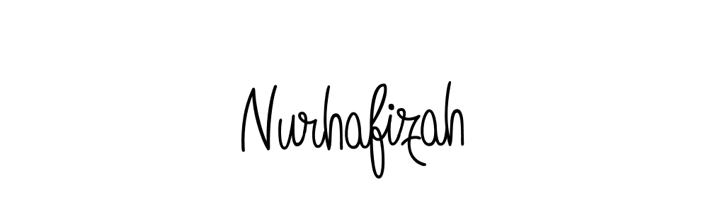 Nurhafizah stylish signature style. Best Handwritten Sign (Angelique-Rose-font-FFP) for my name. Handwritten Signature Collection Ideas for my name Nurhafizah. Nurhafizah signature style 5 images and pictures png