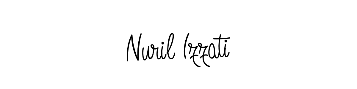 How to make Nuril Izzati signature? Angelique-Rose-font-FFP is a professional autograph style. Create handwritten signature for Nuril Izzati name. Nuril Izzati signature style 5 images and pictures png