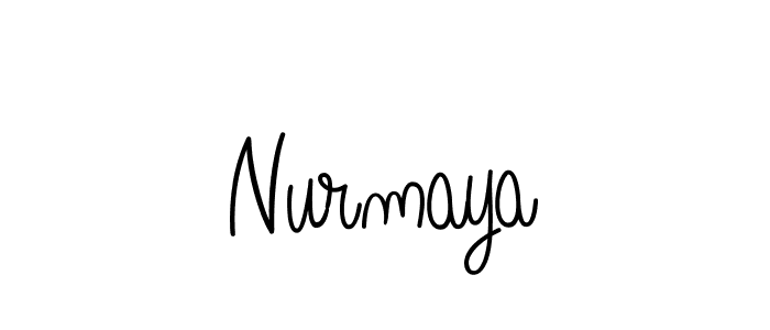 Also You can easily find your signature by using the search form. We will create Nurmaya name handwritten signature images for you free of cost using Angelique-Rose-font-FFP sign style. Nurmaya signature style 5 images and pictures png