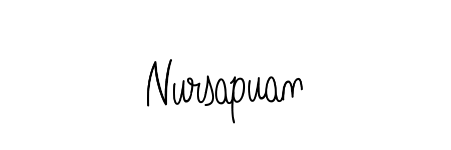 Check out images of Autograph of Nursapuan name. Actor Nursapuan Signature Style. Angelique-Rose-font-FFP is a professional sign style online. Nursapuan signature style 5 images and pictures png