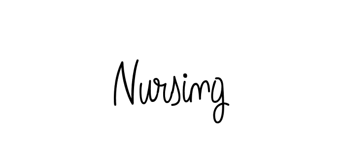 Once you've used our free online signature maker to create your best signature Angelique-Rose-font-FFP style, it's time to enjoy all of the benefits that Nursing name signing documents. Nursing signature style 5 images and pictures png