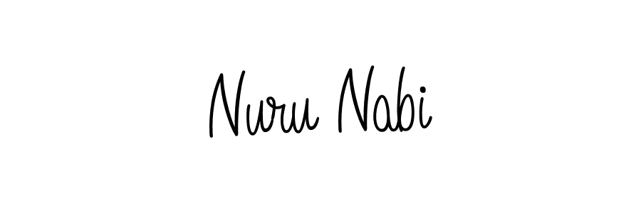 Here are the top 10 professional signature styles for the name Nuru Nabi. These are the best autograph styles you can use for your name. Nuru Nabi signature style 5 images and pictures png
