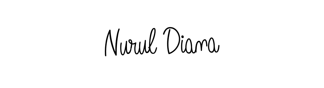 You can use this online signature creator to create a handwritten signature for the name Nurul Diana. This is the best online autograph maker. Nurul Diana signature style 5 images and pictures png