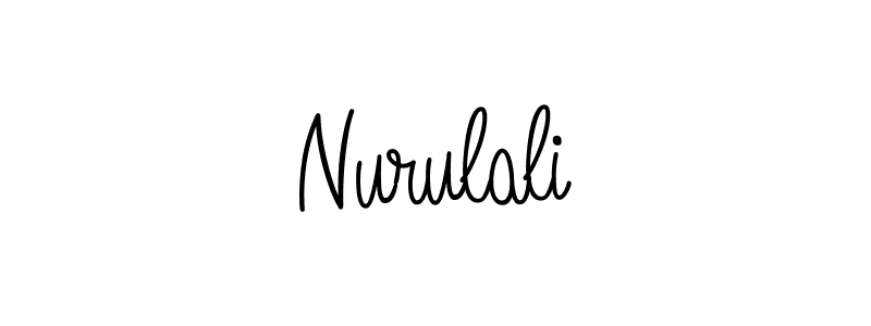 Make a beautiful signature design for name Nurulali. Use this online signature maker to create a handwritten signature for free. Nurulali signature style 5 images and pictures png